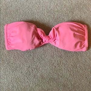 VS Pink Bandeau Swim Top